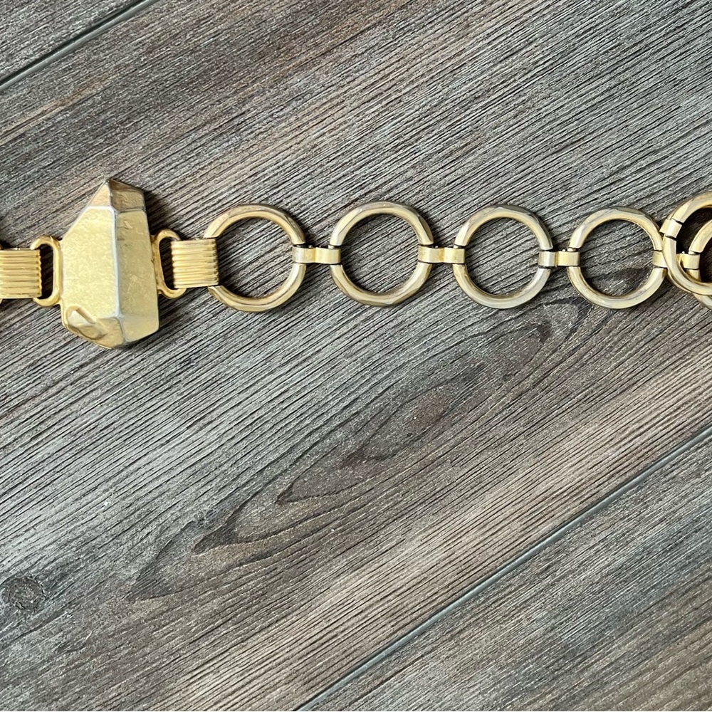Gold Women's Accessory Belt 33 inches long - Picture 6 of 9